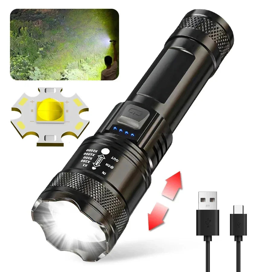 Power-packed LED Flashlight