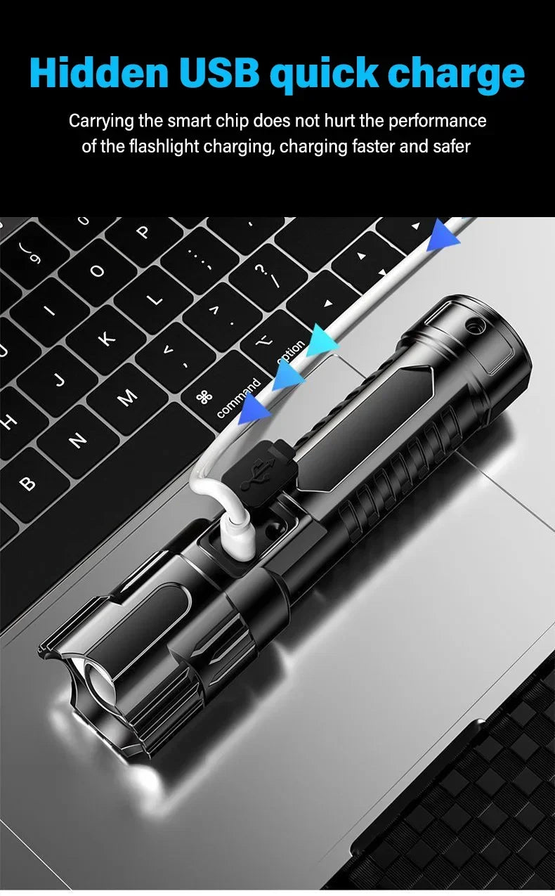 Power-packed LED Flashlight